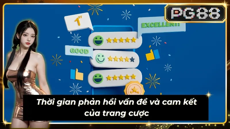Liên hệ PG88 có quy định rõ ràng về thời gian phản hồi từng phương thức
