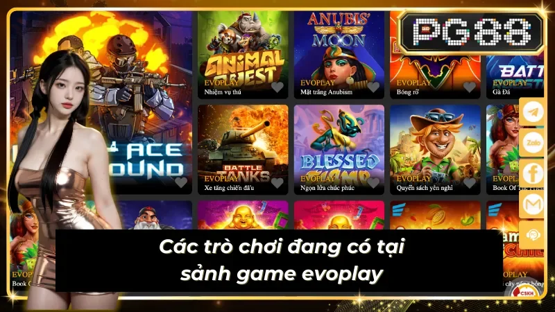 Các trò chơi đang có tại sảnh game sub-chess-evoplay